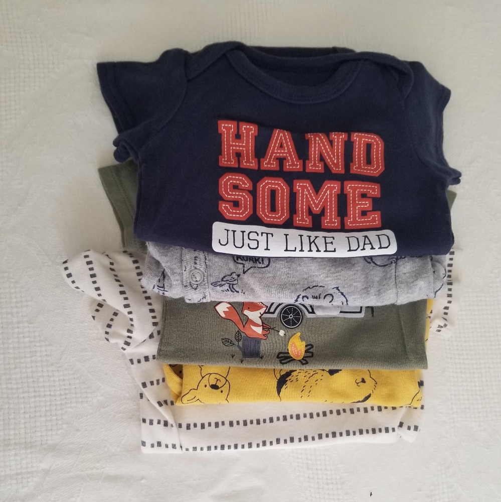 Boys 3 Month Onsies